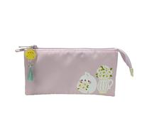 CyP Brands – Federmäppchen Molang Blossom – Schulbedarf – Offizielles Produkt – Pink