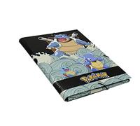 CYP BRANDS Pokémon Klappenmappe, Squirtle, Schwarz, offizielles Lizenzprodukt