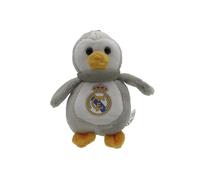 CYPBRANDS Real Madrid, Schlüsselanhänger, Schlüsselanhänger, Rucksack, Plüsch, Pinguin, Mehrfarbig, offizielles Produkt