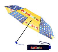CYP BRANDS Regenschirm, faltbar, manuell, Pokemon, 48 cm, Sport, mehrfarbig (mehrfarbig), Einheitsgröße