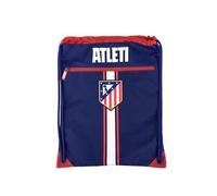 CYPBRANDS - Atlético de Madrid, Rucksack, Kordelzugbeutel, Außerschulische Aktivitäten, Blau, Offizielles Produkt