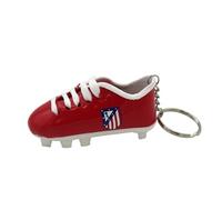 CYPBRANDS - Atlético de Madrid, Schlüsselanhänger, Rucksack, Zubehör, Tasche, Bär, Trikot Atlético de Madrid, Braun, offizielles Produkt, rot, Estandar