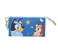 CYPBRANDS -Bluey, Federmäppchen, Schulmaterial, Vorschule, Dreams, Mehrfarbig, offizielles Produkt