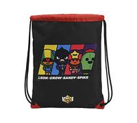 CYPBRANDS Brawl Stars Rucksack, 34 x 44 cm, Unisex, Kinder, Schwarz, Talla única, Brawl Stars Rucksack, 34 x 44 cm