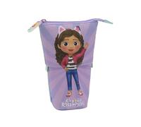 CYPBRANDS Gabby - Koffer, Kelch, Tragetasche, erweiterbarer Koffer, Gabby, Pandy Patitas, lila Farbe, offizielles Produkt