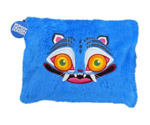 CYPBRANDS K-Pop Demon Hunters, Derpy, Kulturbeutel, Geldbörse, Tasche, Plüsch, Violett, offizielles Produkt