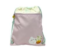 CYPBRANDS - Molang, Rucksack, Schulbedarf, Rucksacksack, Einkaufsnetz, Tasche, Blüte, rosa Farbe, offizielles Produkt