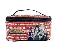 CYPBRANDS My Hero Academia - Kulturbeutel, Kulturbeutel, Portatodo, Farbe Rot, offizielles Produkt