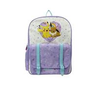 CyP Brands Pokémon Rucksack – anpassbar an Trolley, Schulmaterial, Blumen-Kollektion, dunkelviolett