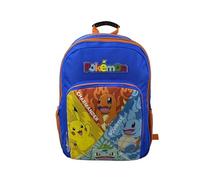 Pokémon-Rucksack, Starter, Schulrucksack, anpassbar an das Auto, Schulbedarf, Rucksack, mehrfarbig, offizielles Produkt (CyP Brands)