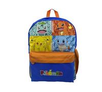 Pokémon-Rucksack, Starter, Schulrucksack, Jugendrucksack, Schulbedarf, Rucksack, mehrfarbig, offizielles Produkt (CyP Brands)