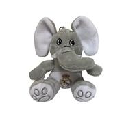 CyP Brands Real Madrid, Schlüsselanhänger, Schlüsselanhänger, Rucksack, Plüsch, Elefant, Grau, offizielles Produkt