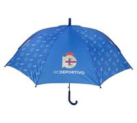 CYPBRANDS Regenschirm für Kinder, Durchmesser 54 cm, automatisch, mehrfarbig, offizielles Produkt, blau