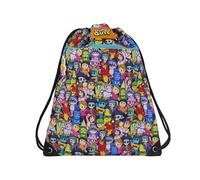 CYPBRANDS - Stumble Guys, Rucksack, Sack, Einkaufsnetz, mehrfarbig, offizielles Produkt