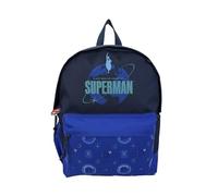 CYPBRANDS - Superman, Rucksack, Schulrucksack, Taschen, Blaue Farbe, Offizielles Produkt