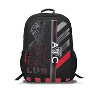 CYPBRANDS Unisex Kinder Athletic Club Mochila 43cm Adaptable A Trolley-Lehoi Rucksack, Schwarz