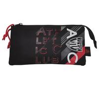 CYPBRANDS Unisex Kinder Athletic Club Portatodo Triple-Lehoi Federmäppchen, Schwarz