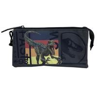 Jurassic World Roar! Triple Pencil Case Grau Mann (Herstellerartikelnummer: PT-103-JW)