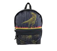 CYPBRANDS Unisex Kinder Jurassic World Roar Jugendrucksack, anpassbar an Trolley Rucksack, grau