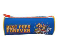 CYPBRANDS Unisex Kinder Mäppchen Kunststoff Paw Patrol-runde Federmäppchen, zylindrisch, mit Jumbo-Reißverschluss, Farben Blau und Gelb, offizielles Produkt (CyP Brands), Schwarz