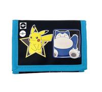 CYPBRANDS Unisex Kinder Pokémon Billetera-Geo Geldbörse, Schwarz