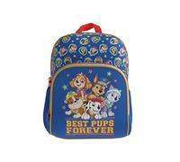 CYPBRANDS Unisex Kinder Rucksack 30 cm Hauptfach Kinderrucksack mit Jumbo-Reißverschluss in Fronttasche, verstellbare Griffe, Paw Patrol Design, Farben Blau und Gelb, Produkt O, bunt