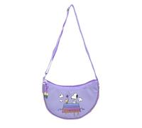 CYPBRANDS Unisex Kinder Snoopy Bolso Media Luna Multiposición-1950 Tasche, dunkelviolett
