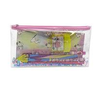 CYPBRANDS Unisex Kinder Snoopy Federmäppchen mit Zubehör für Schreibwaren Set, Mehrfarbig