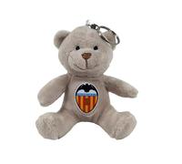 CYPBRANDS - Valencia, Schlüsselanhänger, Schlüssel, Rucksackanhänger, Plüsch, Teddybär, Farbe Beige, Offizielles Produkt