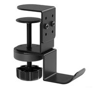 CYRENT Starke Tragfähigkeit, drehbarer Rucksackhaken, kein Bohren erforderlich, Schreibtisch-Clip mit 360-Grad-Drehung und verstellbarer Höhe für Desktop-Einsatz bis zu 6 bis 8 cm