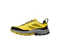 Wanderschuh JACK WOLFSKIN "CYROX TEXAPORE LOW M", Herren, Gr. UK8-EU42, Normalschaft, hotmustard, Obermaterial: Leder. Futter: Textilmaterial, Schuhe Wanderschuh (85620922-8) hotmustard