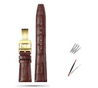 CYSUE Uhrenarmband aus Rindsleder, 20 mm, 21 mm, 22 mm, Ersatzarmband für IWC Portugieser Porotfino Family Piloten, Faltschließe, 22 mm