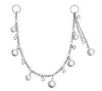 D.Bella Kette von Nase zu Ohr,Gefälschte Nasen-Ring-Kette Ohrring Piercing Fakepircings Nase Fake Septum Nose Ring Frauen-Körper-Schmuck