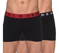 D.E.A.L International 2er-Set Boxer Briefs in schwarz