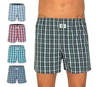 D.E.A.L International 5-er Set Boxershorts kariert bunt Größe L