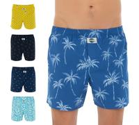 D.E.A.L International 5-er Set Boxershorts mit All-Over Print