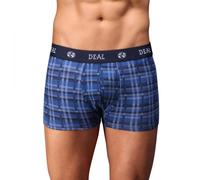 D.E.A.L International Boxer Briefs Blau kariert