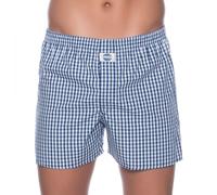 D.E.A.L International Boxershorts Blau, Grün & Weiß kariert
