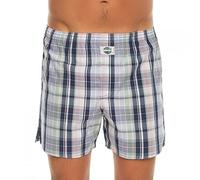 D.E.A.L International Boxershorts Blau kariert Größe S