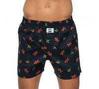 D.E.A.L International Boxershorts Blau mit Lebkuchen Motiv Größe XS