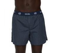 D.E.A.L International Boxershorts Blau & Weiß kariert