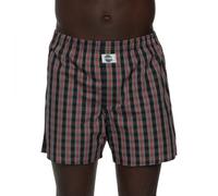 D.E.A.L International Boxershorts Dunkelblau kariert Größe S