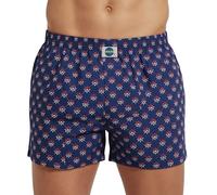 D.E.A.L International Boxershorts Dunkelblau mit Steuerrad-Print