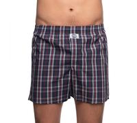 D.E.A.L International Boxershorts Dunkelblau & Rot kariert