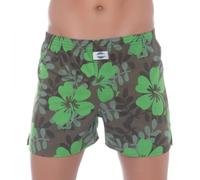 D.E.A.L International Boxershorts Grün mit Camouflage Muster