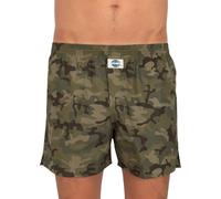 D.E.A.L International Boxershorts Grün mit Muster