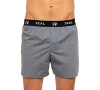 D.E.A.L International Boxershorts Logobund Grau