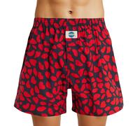 D.E.A.L International Boxershorts mit Herzen & Kussmünder Motiv