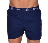 D.E.A.L International Boxershorts navy mit Logo Bund