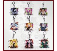 D-Emon Slayer Schlüsselanhänger, D-Emon Slayer Acryl Schlüsselanhänger, Tanjiro Schlüsselanhänger, Nezuko Schlüsselanhänger, Zenitsu Schlüsselanhänger